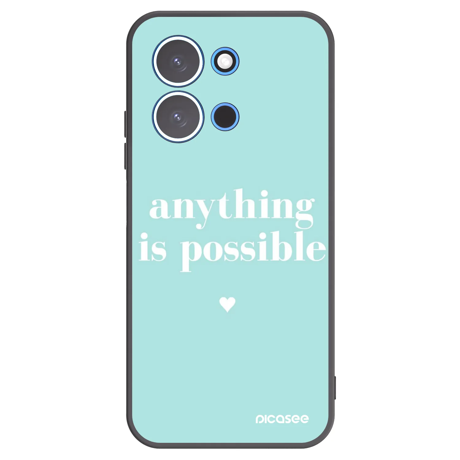 Picasee silikonový černý obal pro Xiaomi Redmi 15C 4G - Anything is possible