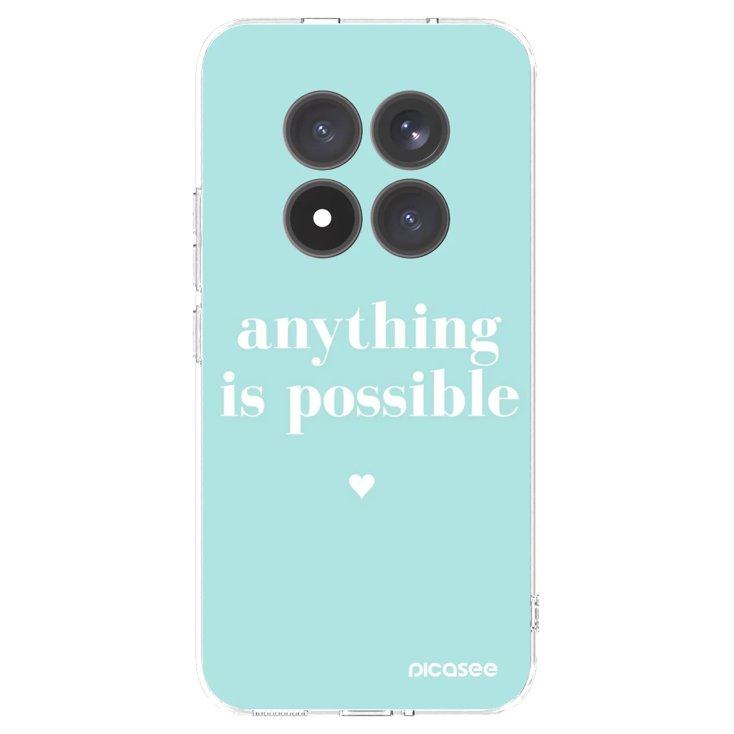 Picasee silikonový průhledný obal pro Xiaomi Redmi Note 15 Pro+ - Anything is possible