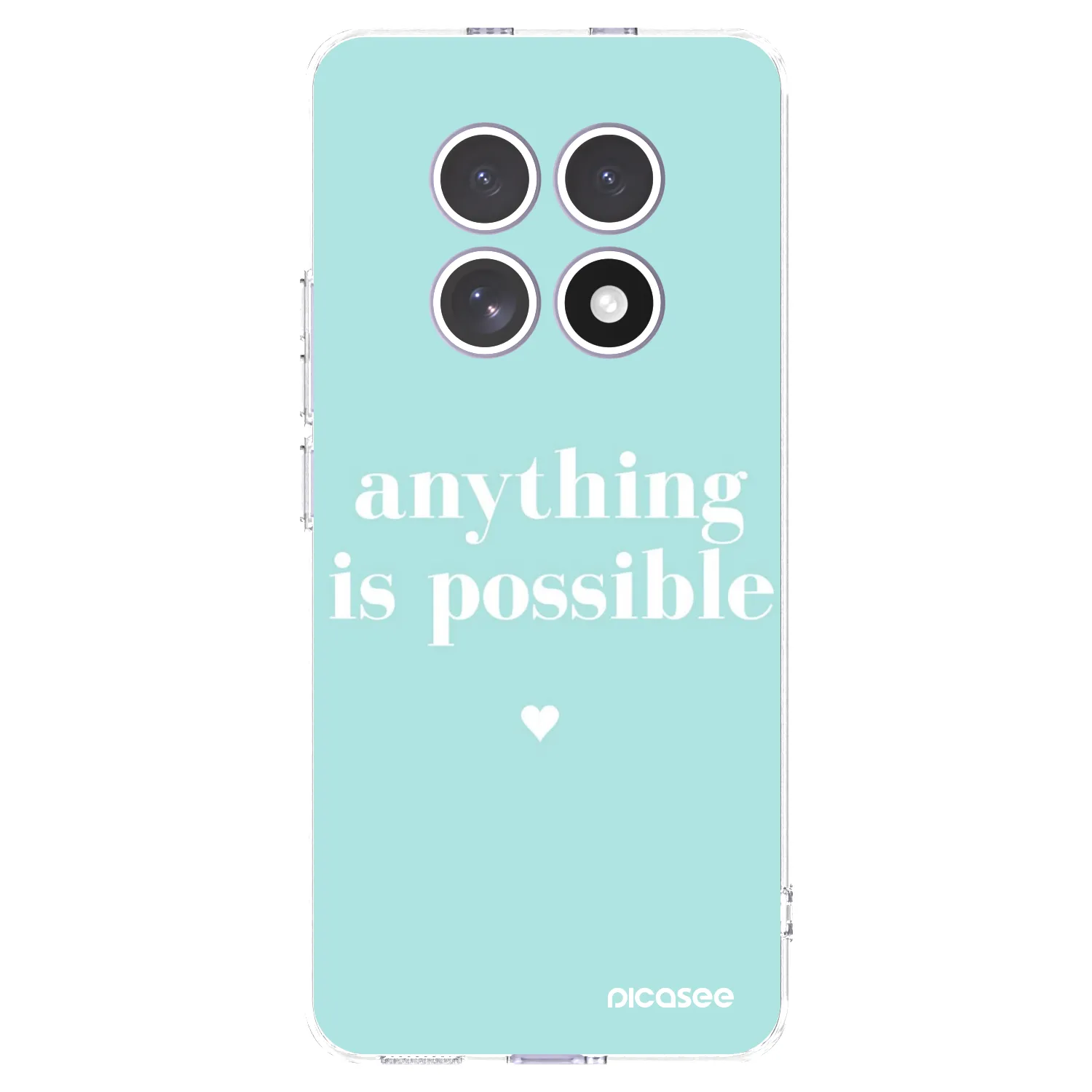Picasee silikonový průhledný obal pro Xiaomi Redmi Note 15 - Anything is possible