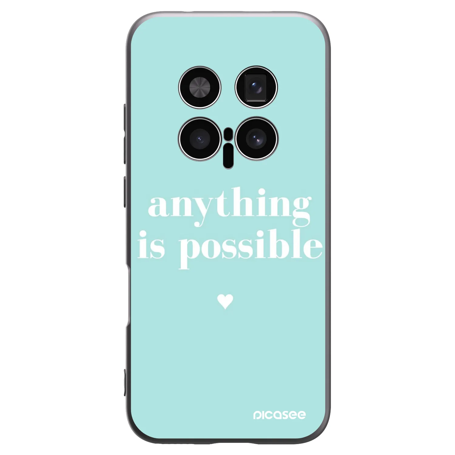 Picasee silikonový černý obal pro Honor Magic8 Pro 5G - Anything is possible