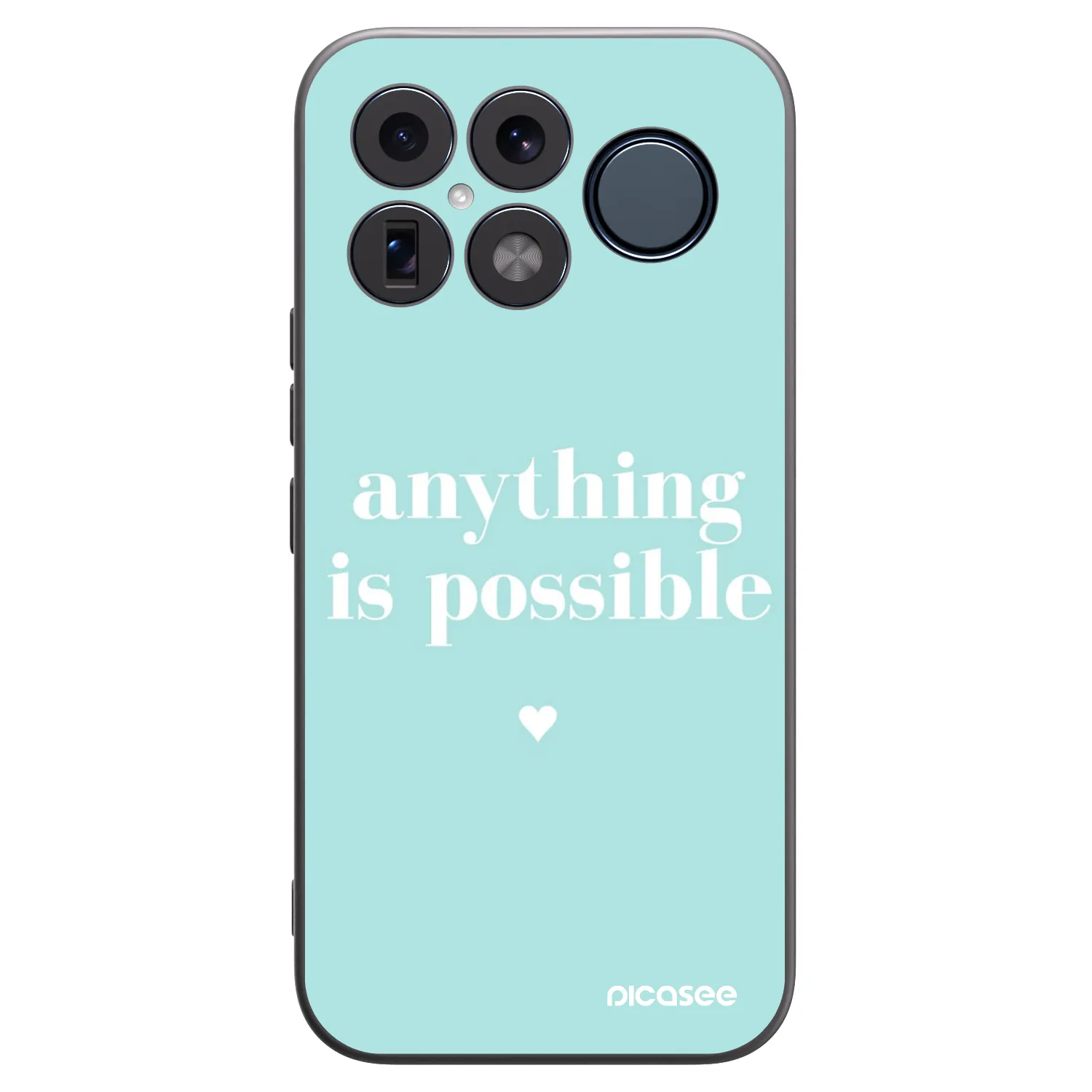 Picasee silikonový černý obal pro Xiaomi Poco F8 Ultra - Anything is possible