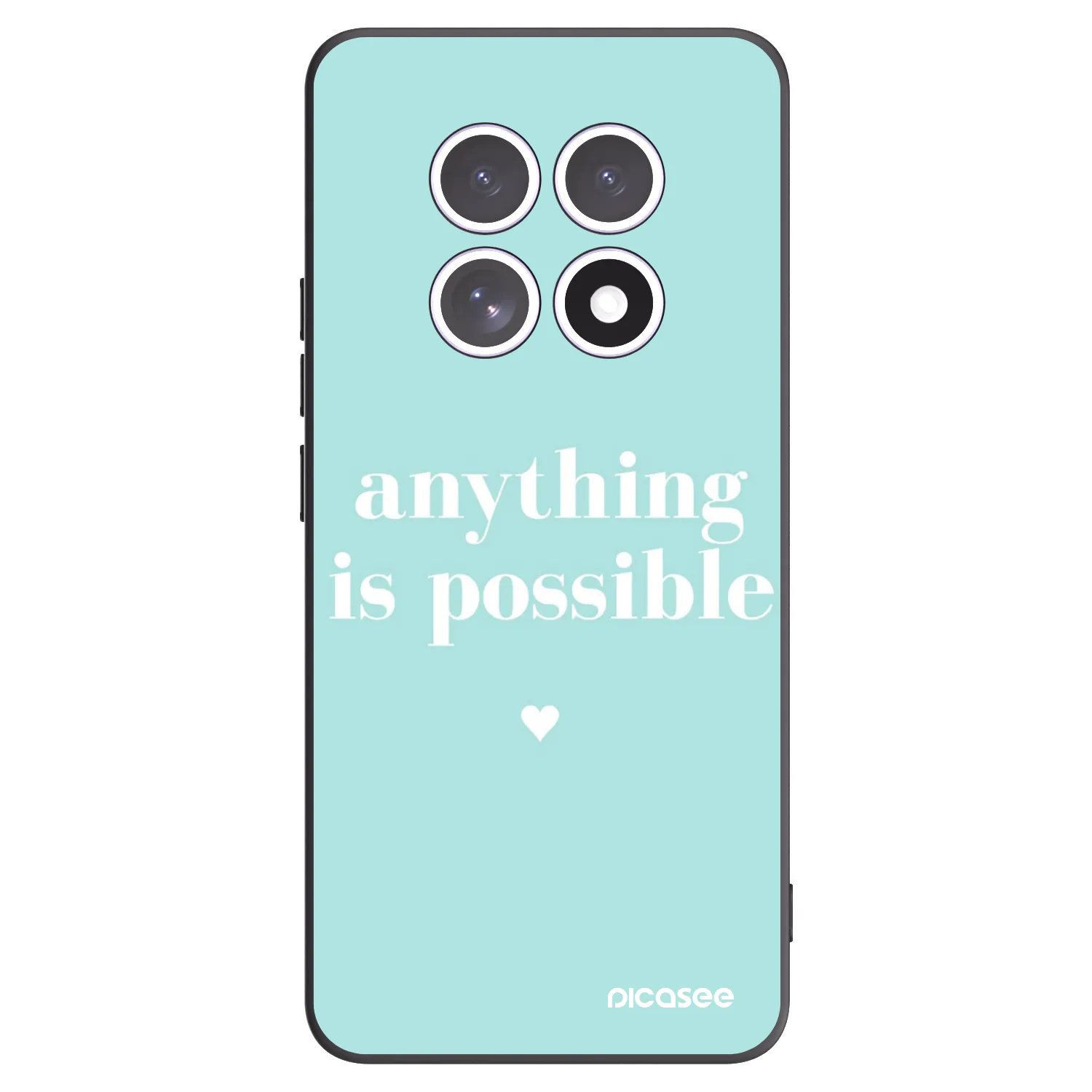 Picasee silikonový černý obal pro Xiaomi Redmi Note 15 5G - Anything is possible
