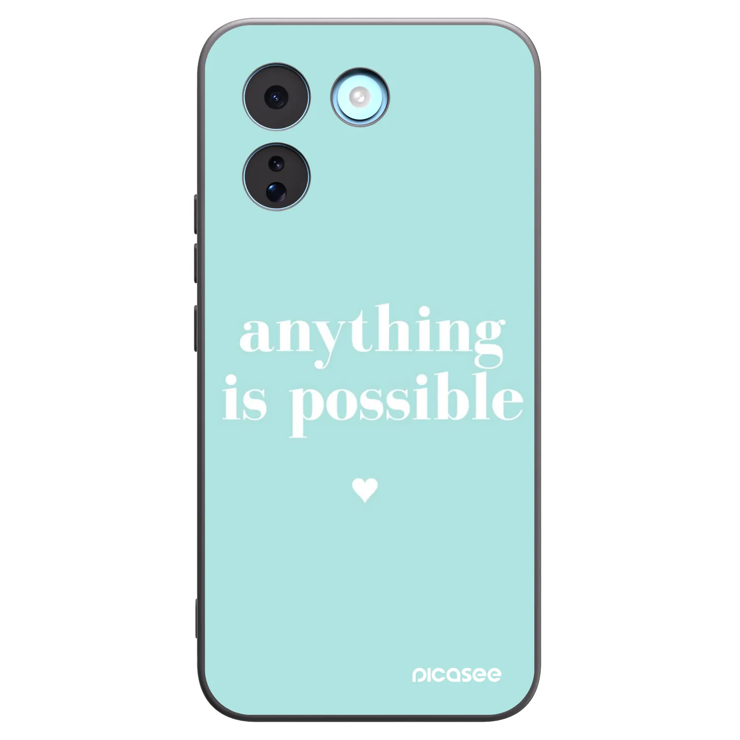 Picasee silikonový černý obal pro Xiaomi Redmi Note 17 Pro MAX 5G - Anything is possible