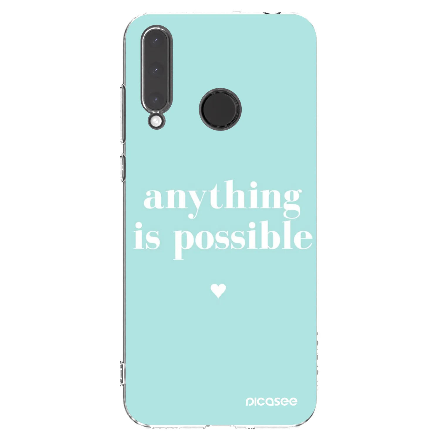 Picasee silikonový průhledný obal pro Honor 20 Lite - Anything is possible