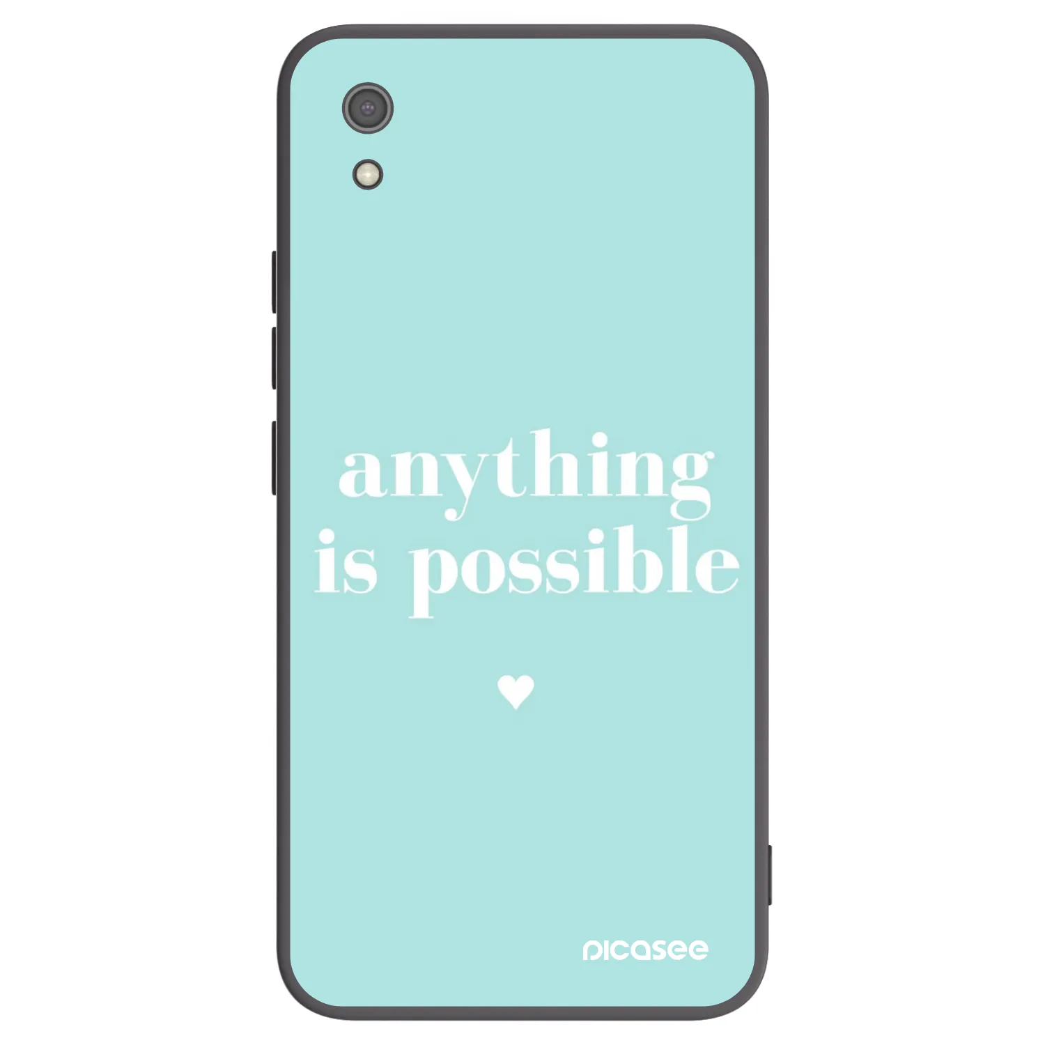 Picasee silikonový černý obal pro Xiaomi Redmi 7A - Anything is possible