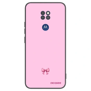 Obal pro Motorola Moto G9 Play - Blush bow