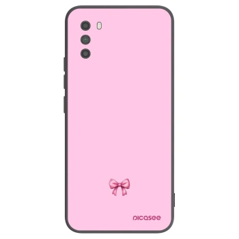 Picasee silikonový černý obal pro Xiaomi Poco M3 - Blush bow