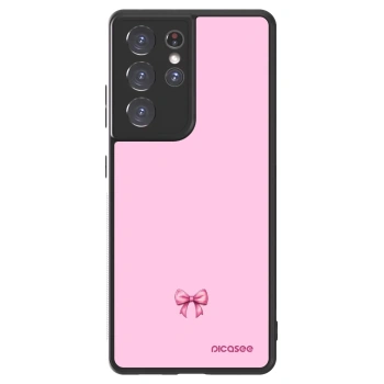 Picasee ULTIMATE CASE pro Samsung Galaxy S21 Ultra 5G G998B - Blush bow