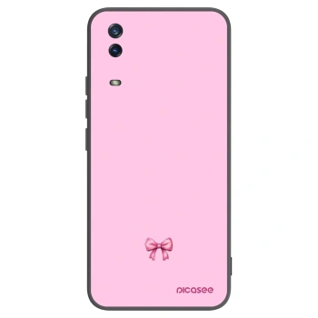 Picasee silikonový černý obal pro Vivo Y11s - Blush bow