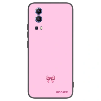 Picasee silikonový černý obal pro Vivo Y52 5G - Blush bow
