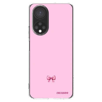 Picasee silikonový průhledný obal pro Honor X7 - Blush bow