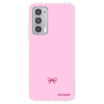 Obal pro Motorola Edge 20 - Blush bow