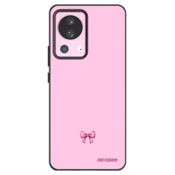 Picasee silikonový černý obal pro Xiaomi 13 Lite - Blush bow