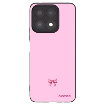 Picasee silikonový černý obal pro Honor X8a - Blush bow