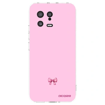 Picasee silikonový průhledný obal pro Xiaomi 13 - Blush bow