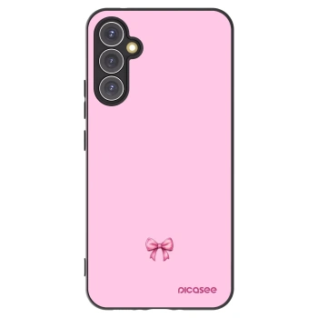 Picasee silikonový černý obal pro Samsung Galaxy A34 5G A346B - Blush bow