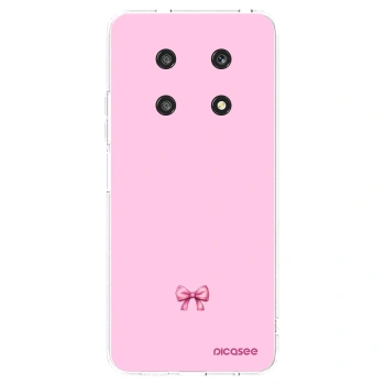 Picasee silikonový průhledný obal pro Honor Magic4 Lite 5G - Blush bow