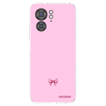 Picasee silikonový průhledný obal pro Motorola Edge 40 - Blush bow