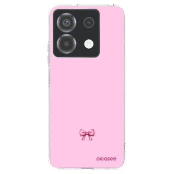 Picasee silikonový průhledný obal pro Xiaomi Poco X6 - Blush bow