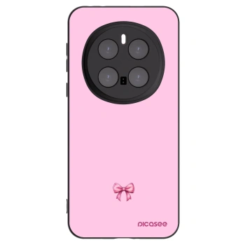 Picasee silikonový černý obal pro Honor Magic7 Pro 5G - Blush bow