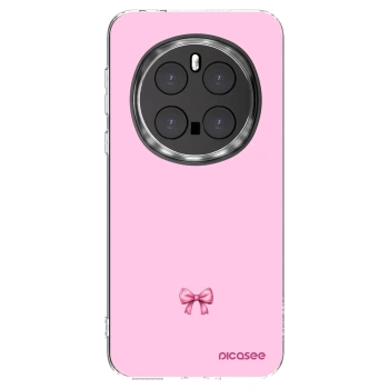 Picasee silikonový průhledný obal pro Honor Magic7 Pro 5G - Blush bow