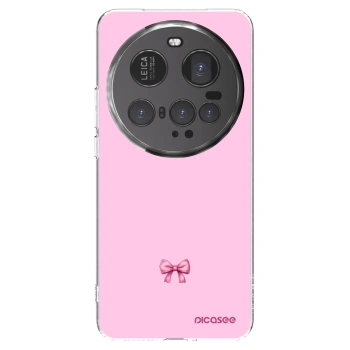 Picasee silikonový průhledný obal pro Xiaomi 15 Ultra - Blush bow