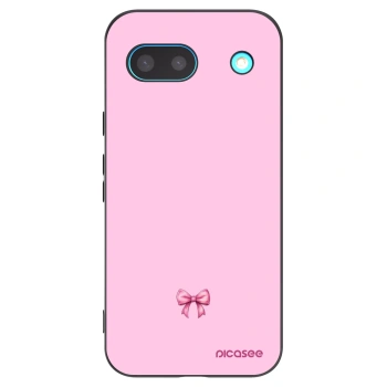 Picasee silikonový černý obal pro Google Pixel 8 - Blush bow