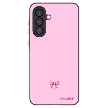 Picasee silikonový černý obal pro Samsung Galaxy A36 5G - Blush bow