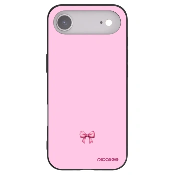 Picasee silikonový černý obal pro Apple iPhone Air - Blush bow