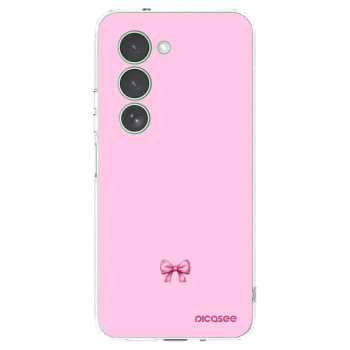 Picasee silikonový průhledný obal pro Xiaomi Redmi 15 5G - Blush bow