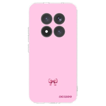 Picasee silikonový průhledný obal pro Xiaomi Redmi Note 15 Pro+ - Blush bow