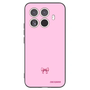 Picasee silikonový černý obal pro Xiaomi 15T Pro - Blush bow