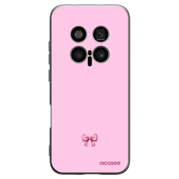Picasee silikonový černý obal pro Honor Magic8 Pro 5G - Blush bow