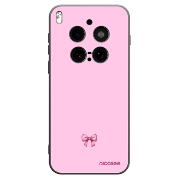 Picasee silikonový černý obal pro Vivo X300 Pro - Blush bow