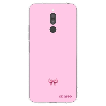 Picasee silikonový průhledný obal pro Xiaomi Redmi 8 - Blush bow