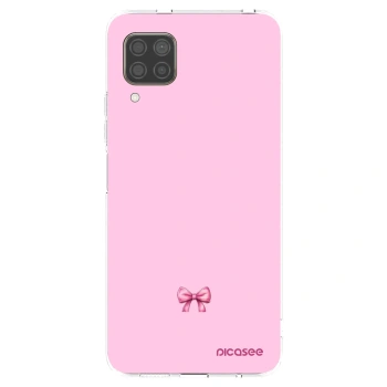 Picasee silikonový průhledný obal pro Huawei P40 Lite - Blush bow