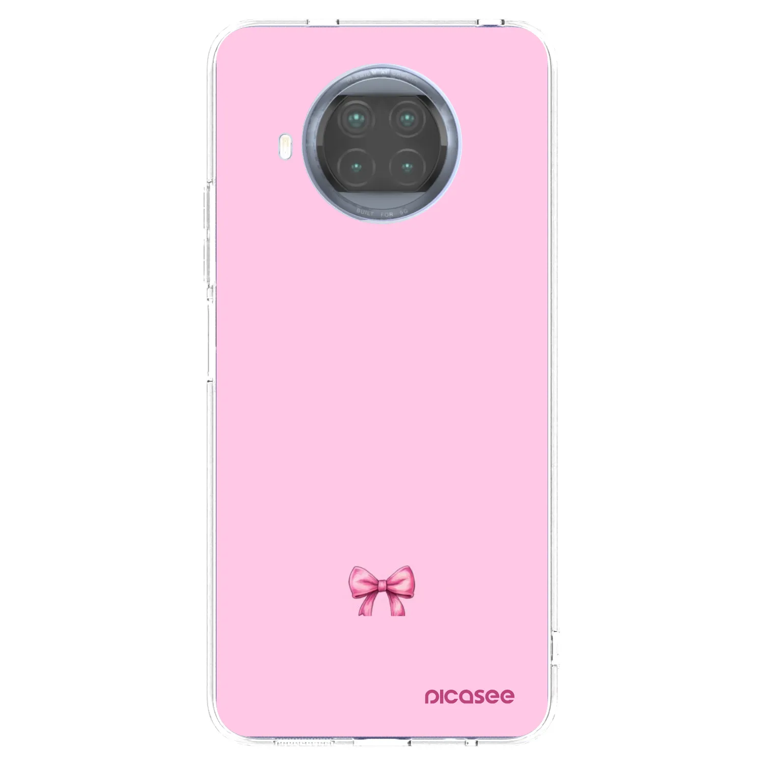Picasee silikonový průhledný obal pro Xiaomi Mi 10T Lite - Blush bow