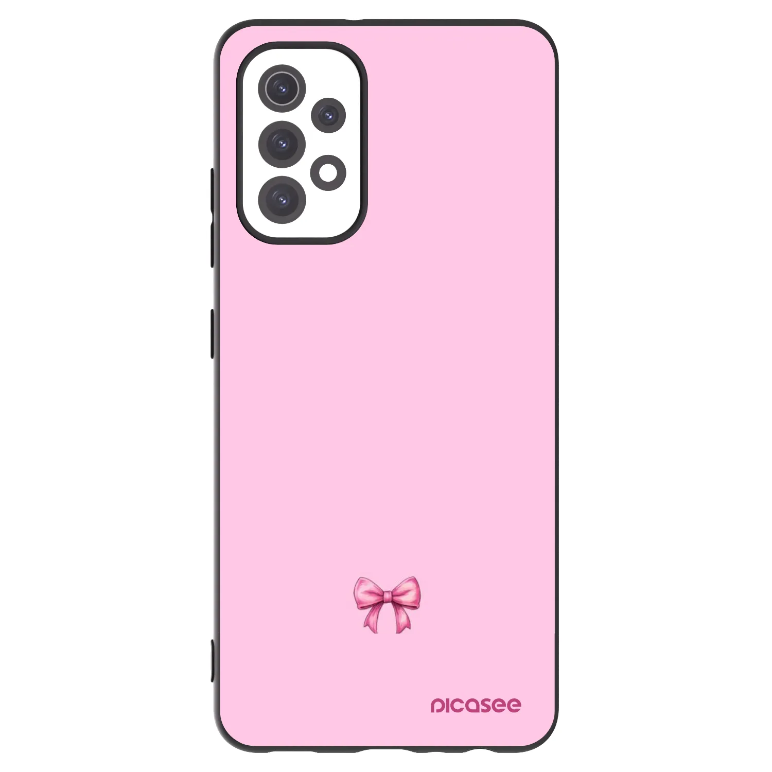 Picasee silikonový černý obal pro Samsung Galaxy A32 5G A326B - Blush bow