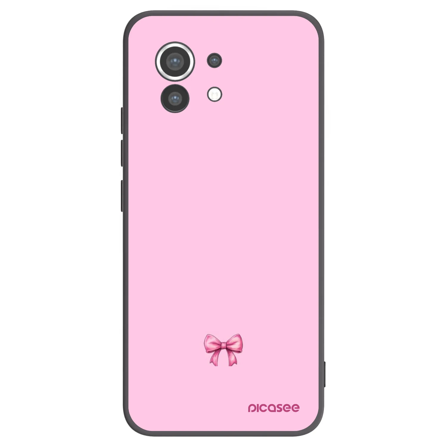 Picasee silikonový černý obal pro Xiaomi Mi 11 - Blush bow