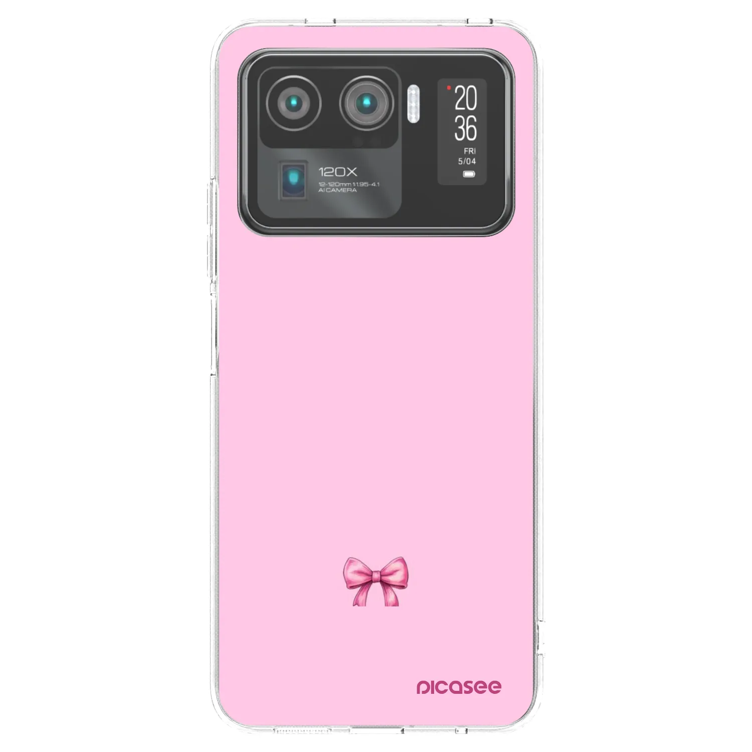 Picasee silikonový průhledný obal pro Xiaomi Mi 11 Ultra - Blush bow