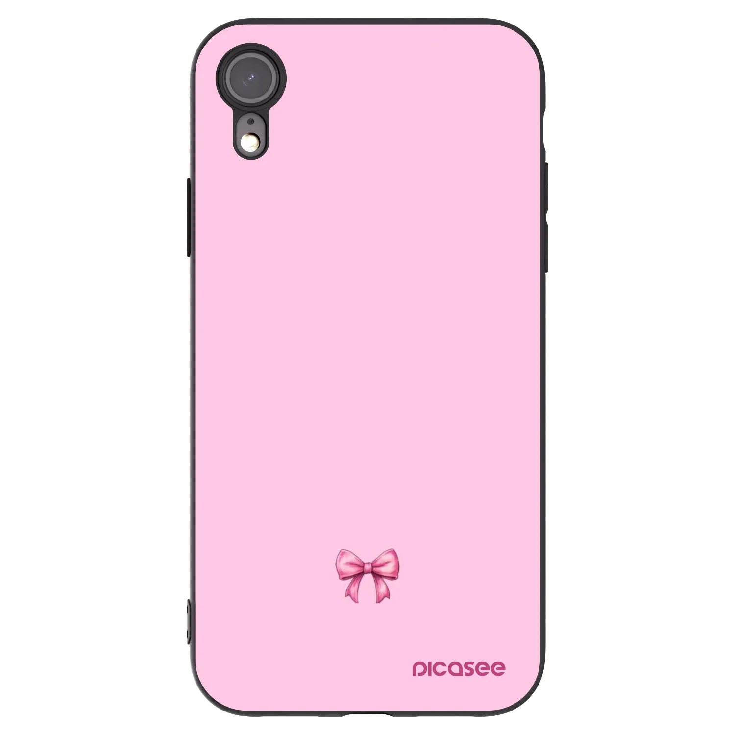 Picasee silikonový černý obal pro Apple iPhone 6 Plus/6S Plus - Blush bow