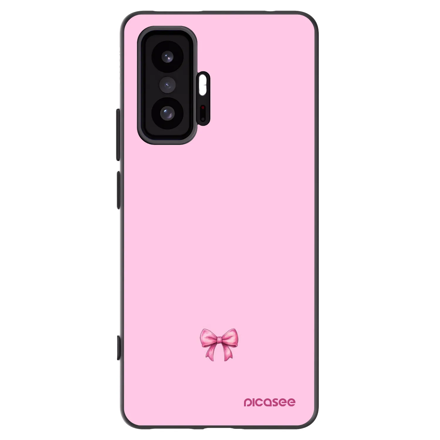 Picasee silikonový černý obal pro Xiaomi 11T - Blush bow