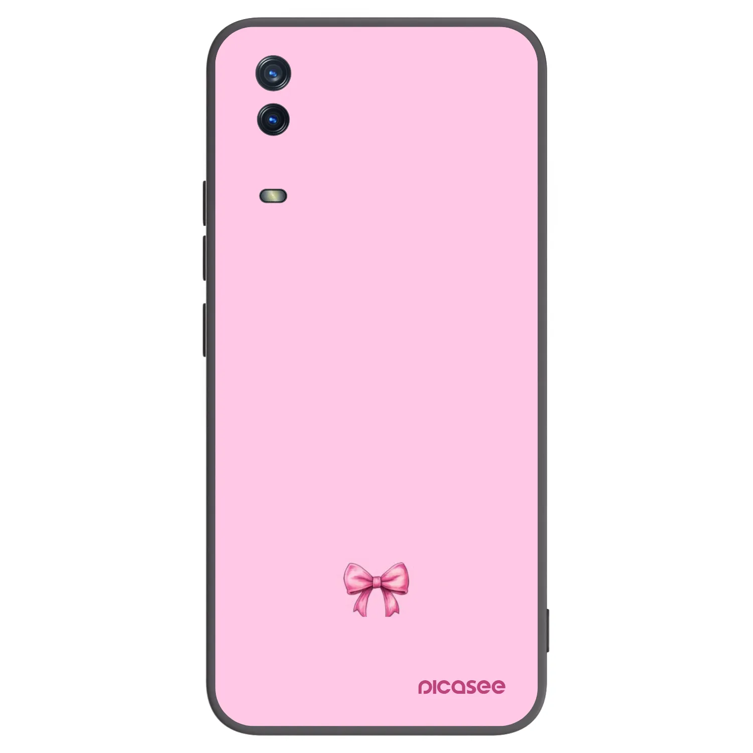 Picasee silikonový černý obal pro Vivo Y11s - Blush bow