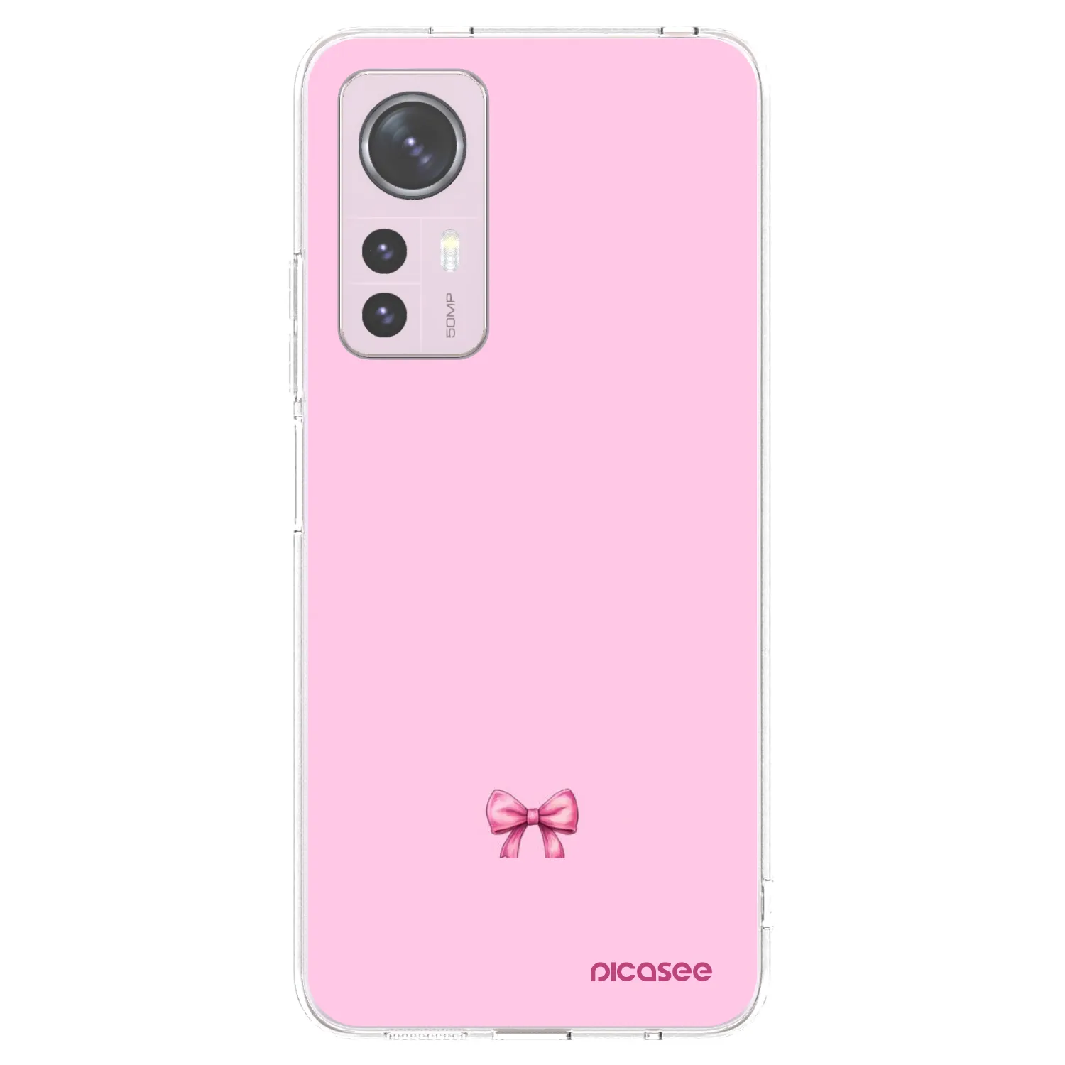 Picasee silikonový průhledný obal pro Xiaomi 12 - Blush bow