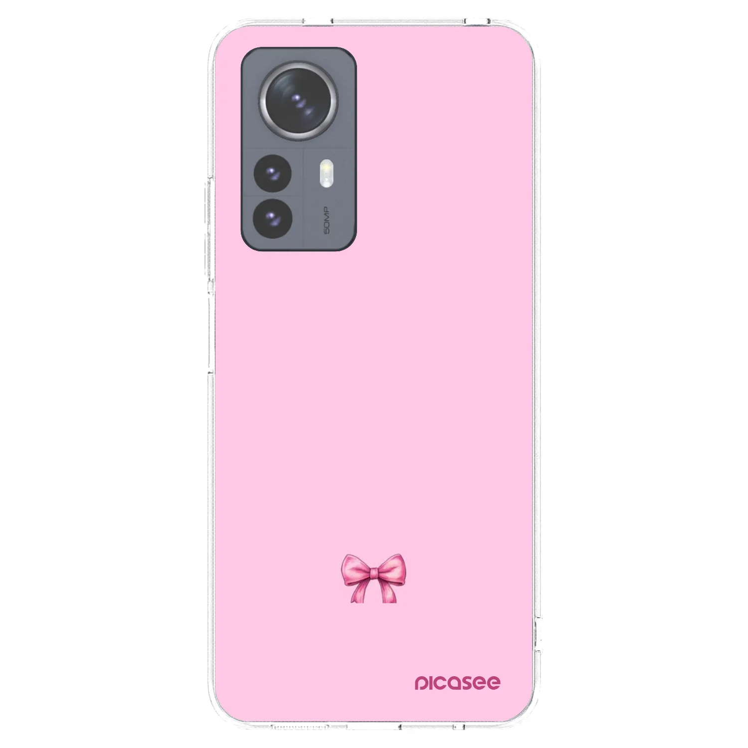 Picasee silikonový průhledný obal pro Xiaomi 12 Pro - Blush bow