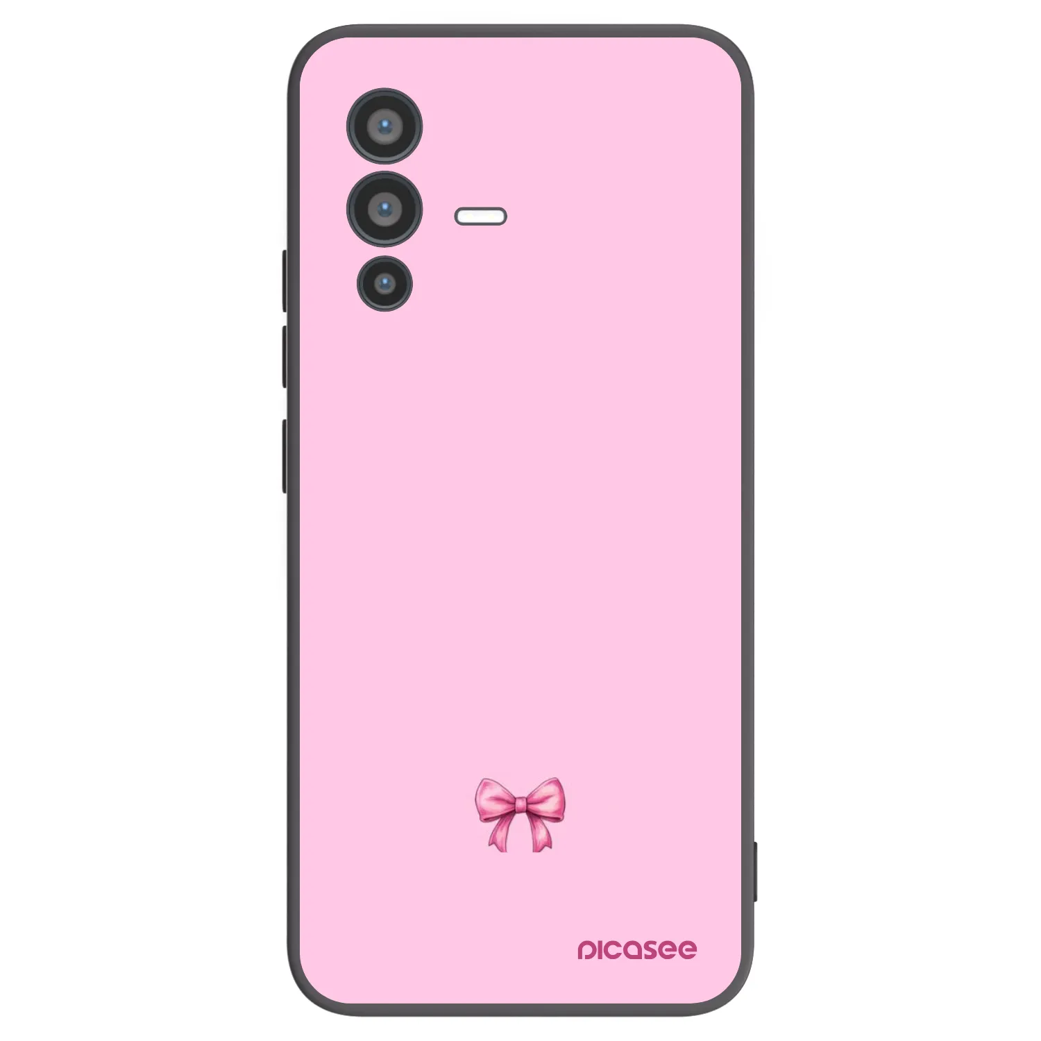 Picasee silikonový černý obal pro Vivo V23 5G - Blush bow