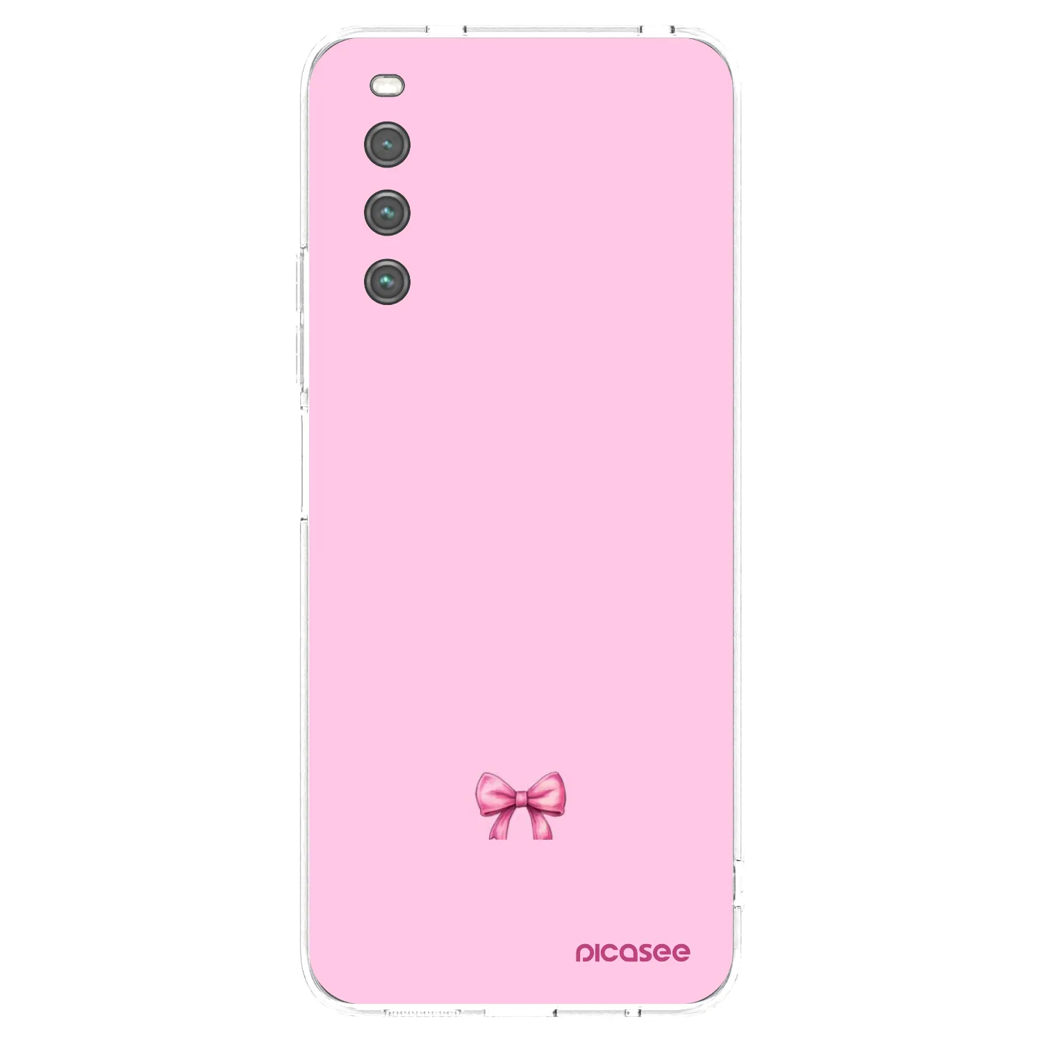 Picasee silikonový průhledný obal pro Sony Xperia 10 IV 5G - Blush bow