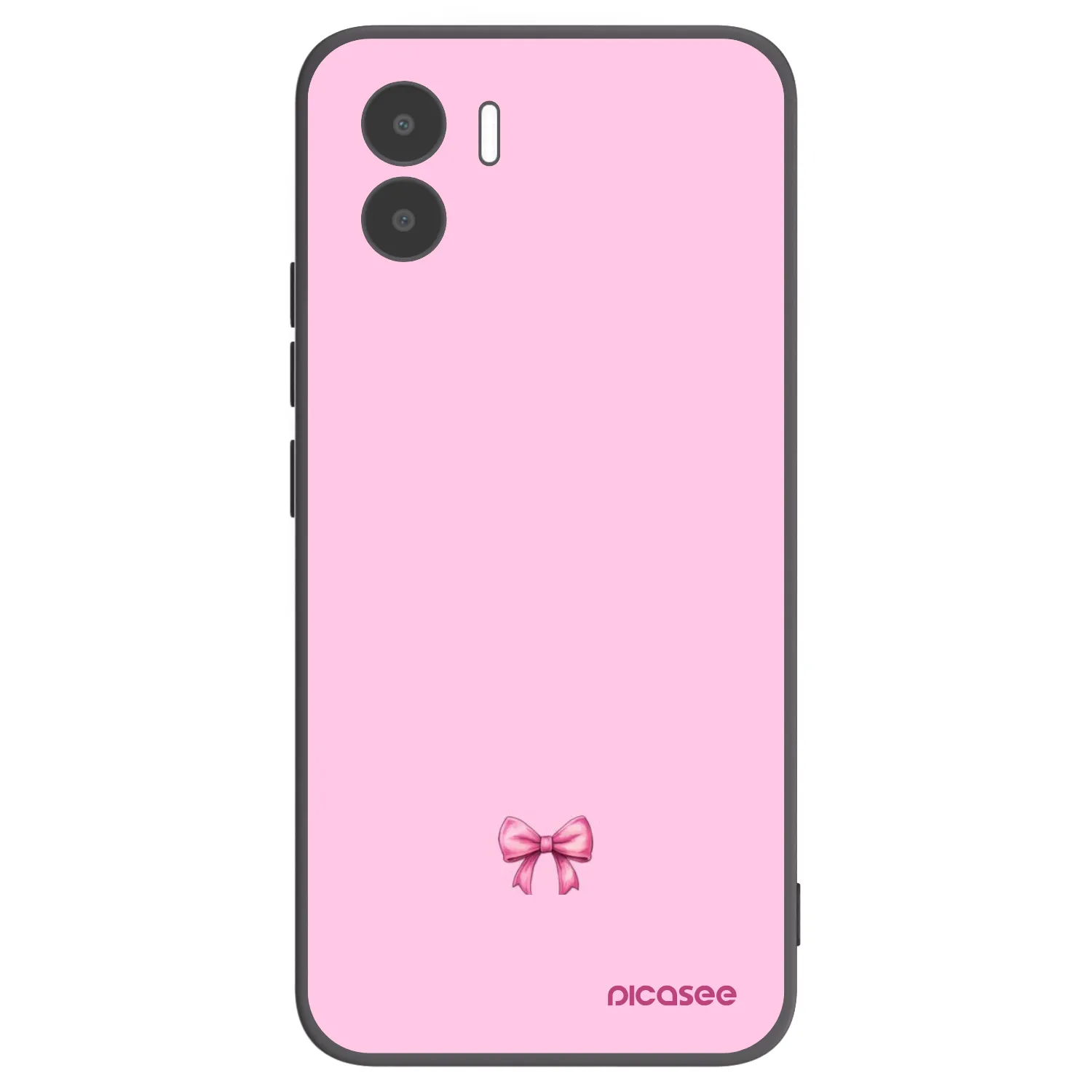 Picasee silikonový černý obal pro Xiaomi Redmi A1 - Blush bow