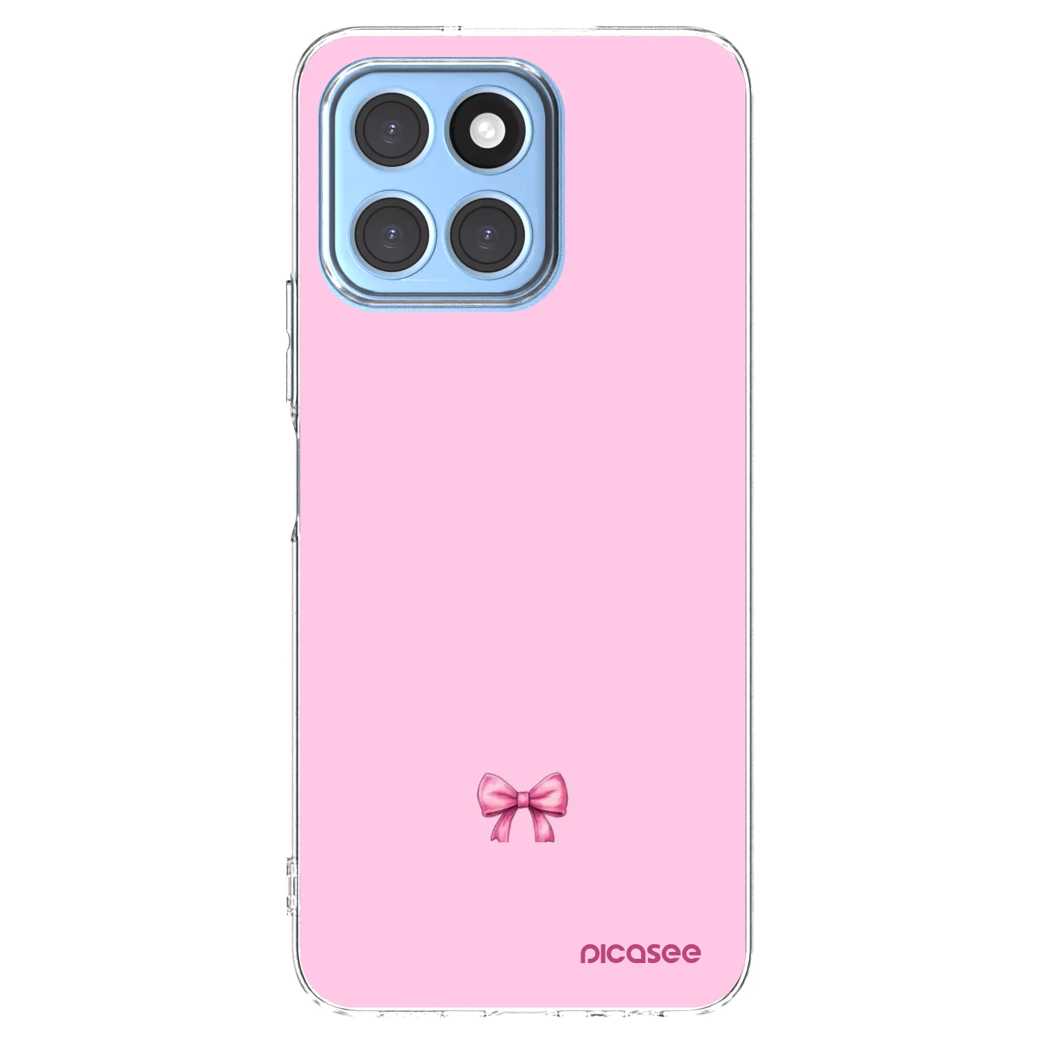 Picasee silikonový průhledný obal pro Honor X6 - Blush bow