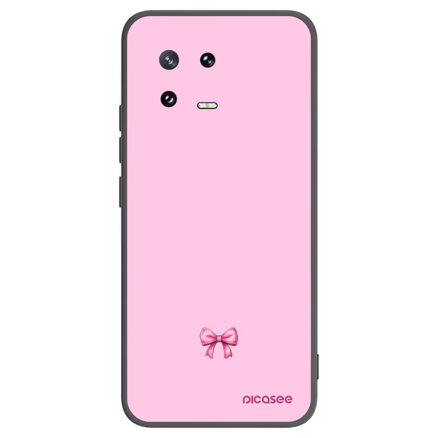 Picasee silikonový černý obal pro Xiaomi 13 Pro - Blush bow